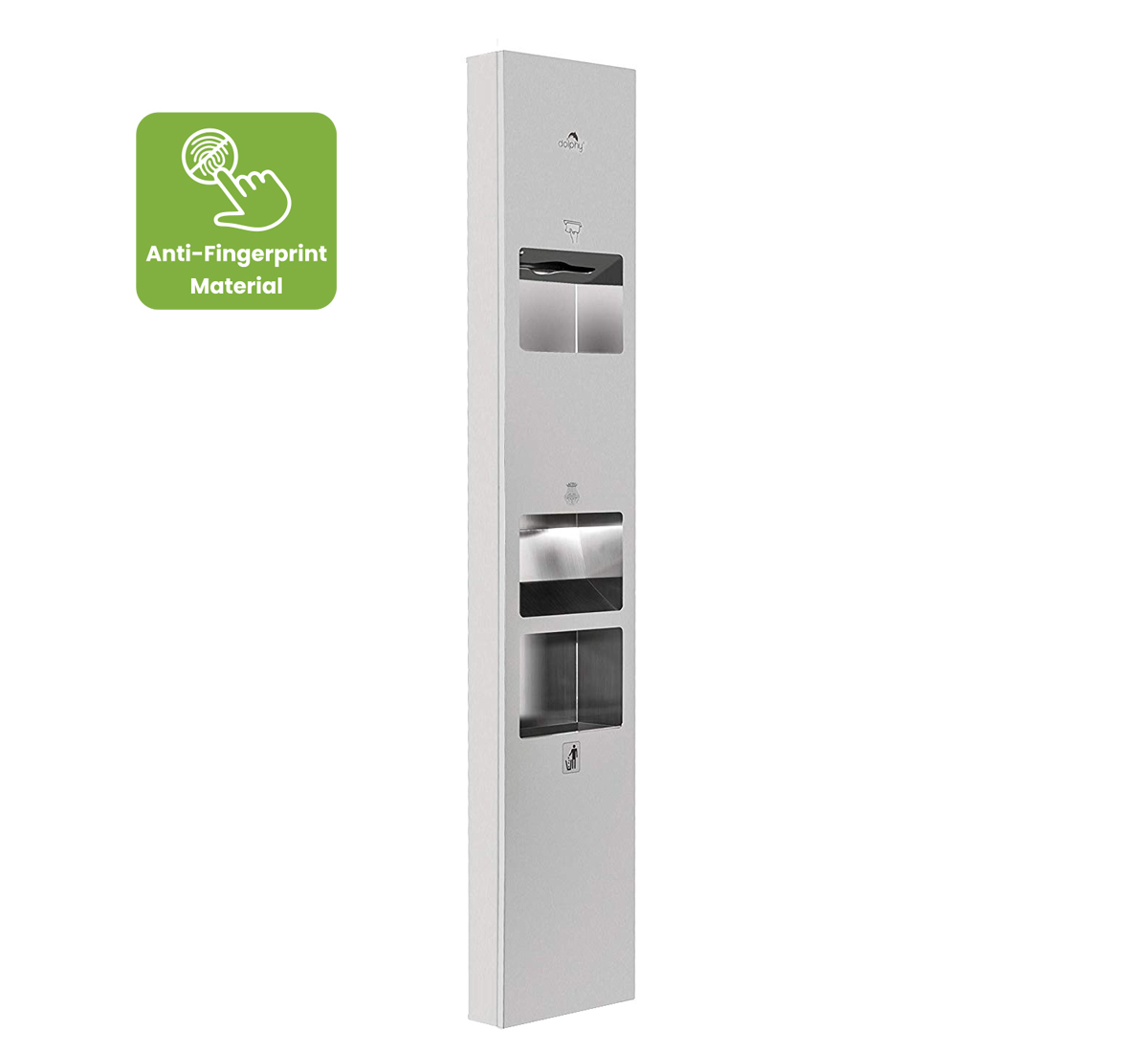 Stainless Steel Surface Mount Washroom Panel 3 In 1 Operation