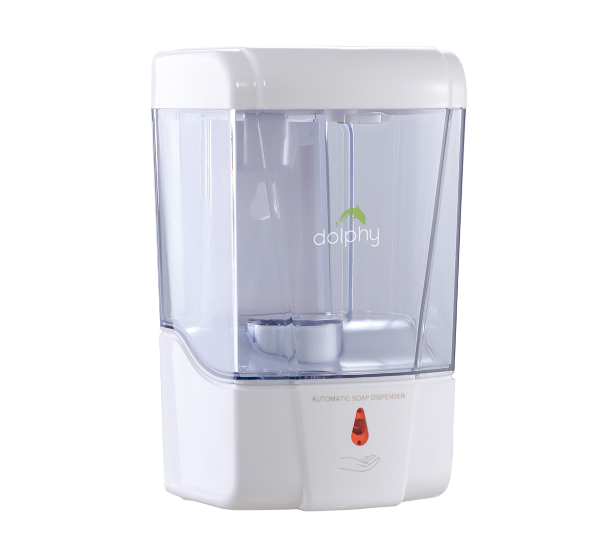 Transparent automatic hand sanitizer dispenser holder 