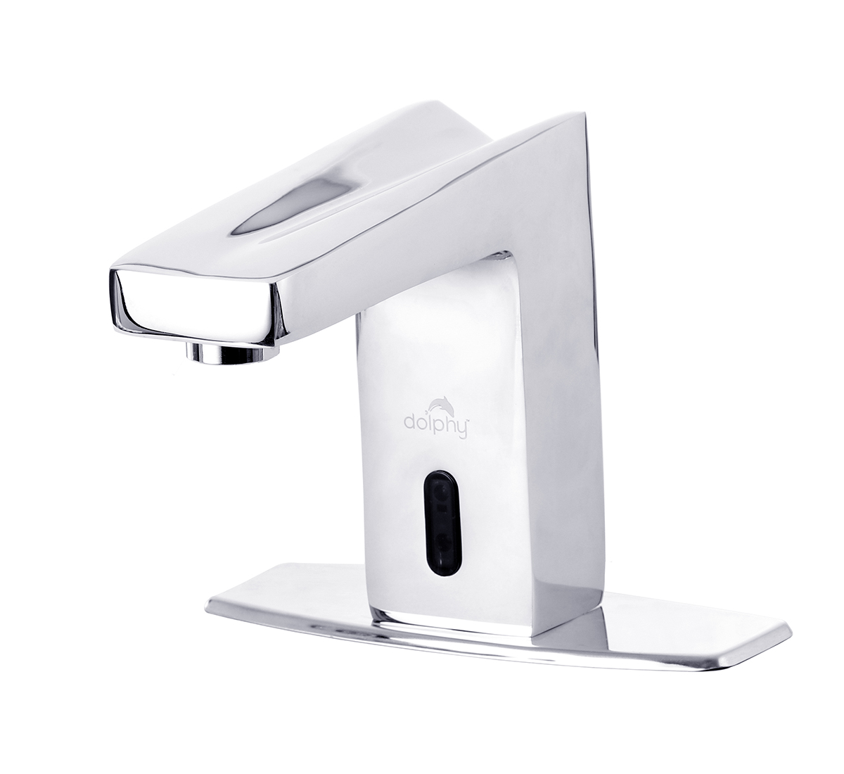 304 Stainless Steel Automatic Square Shape Sensor Faucet 
