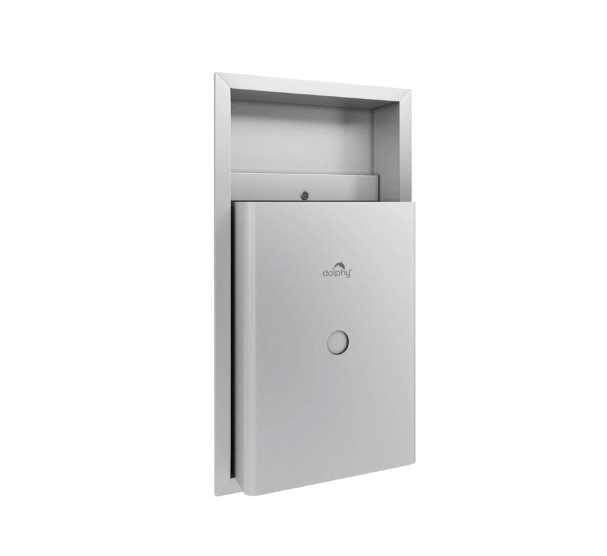 304 Stainless Steel 16 L Recessed Panel With Waste Bin

