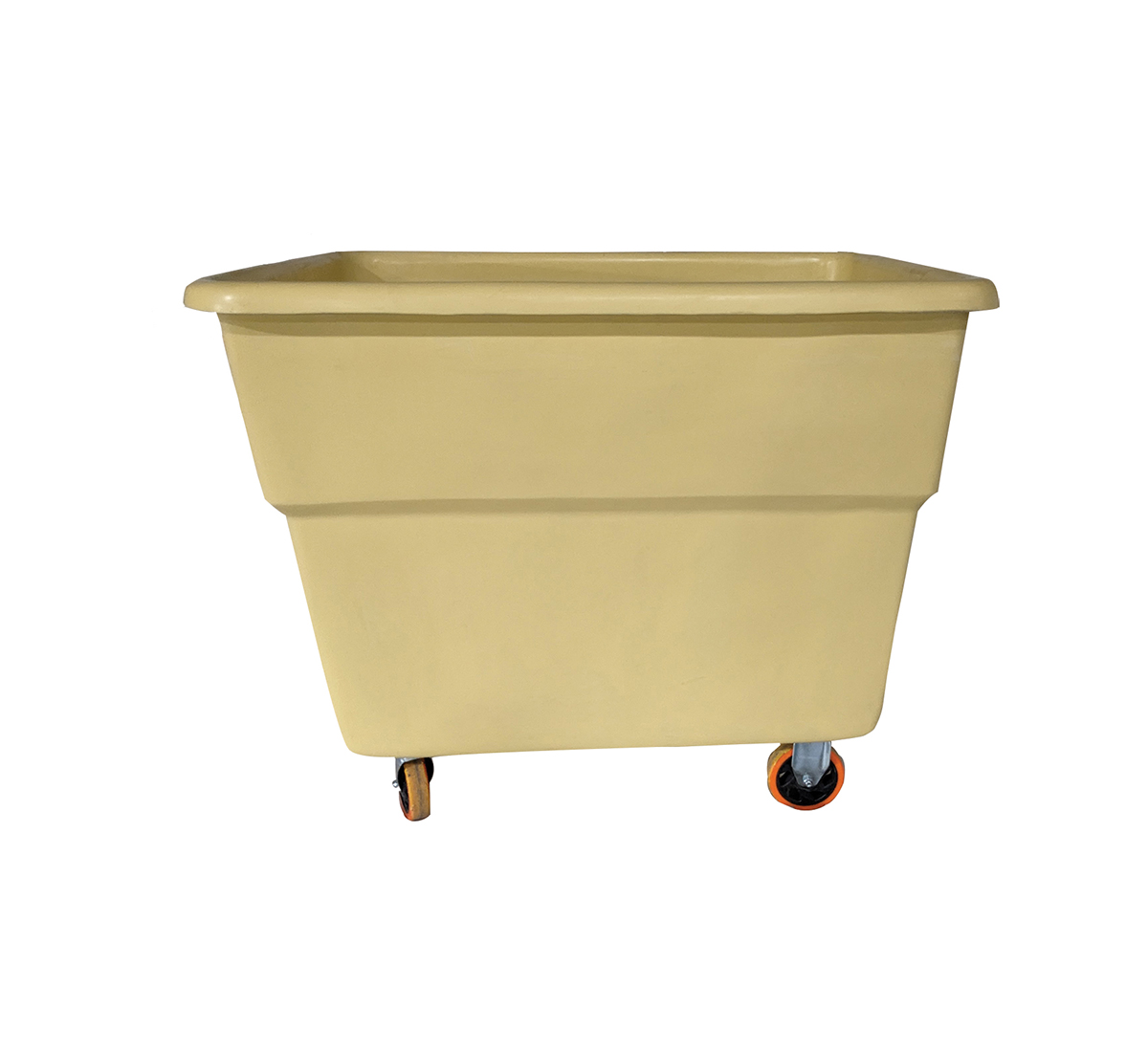 Yellow ABS laundry Trolley