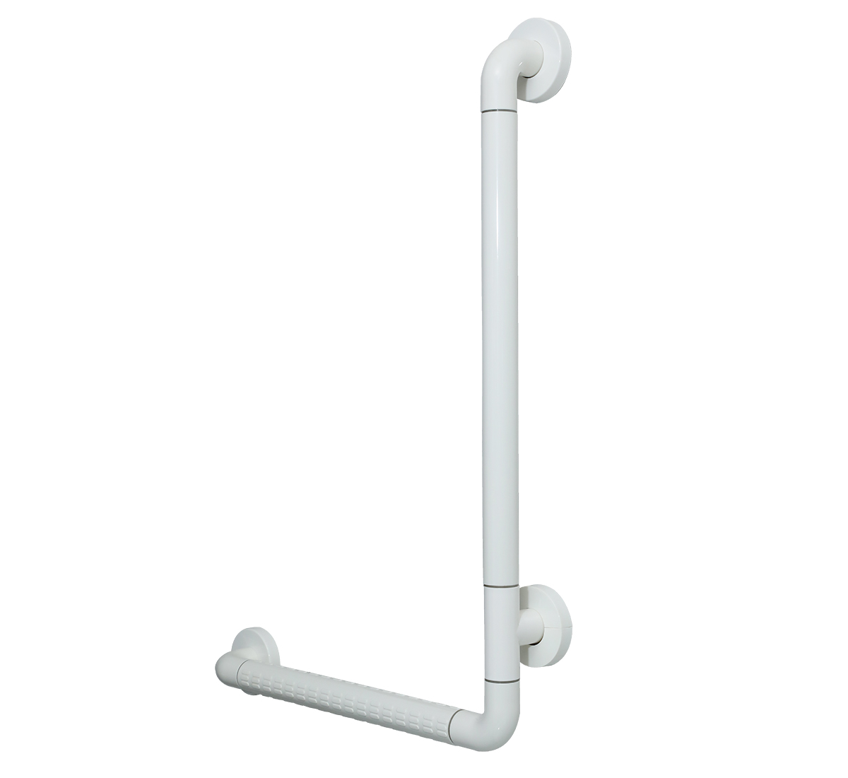 Stainless Steel White Handicap Grab Bar With 5 MM