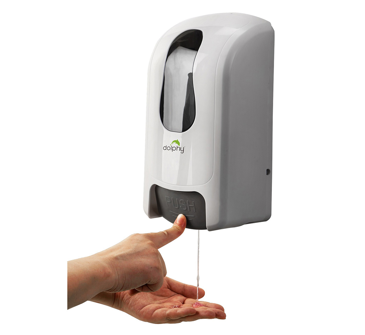White Manual Soap Dispenser 1000 ML 