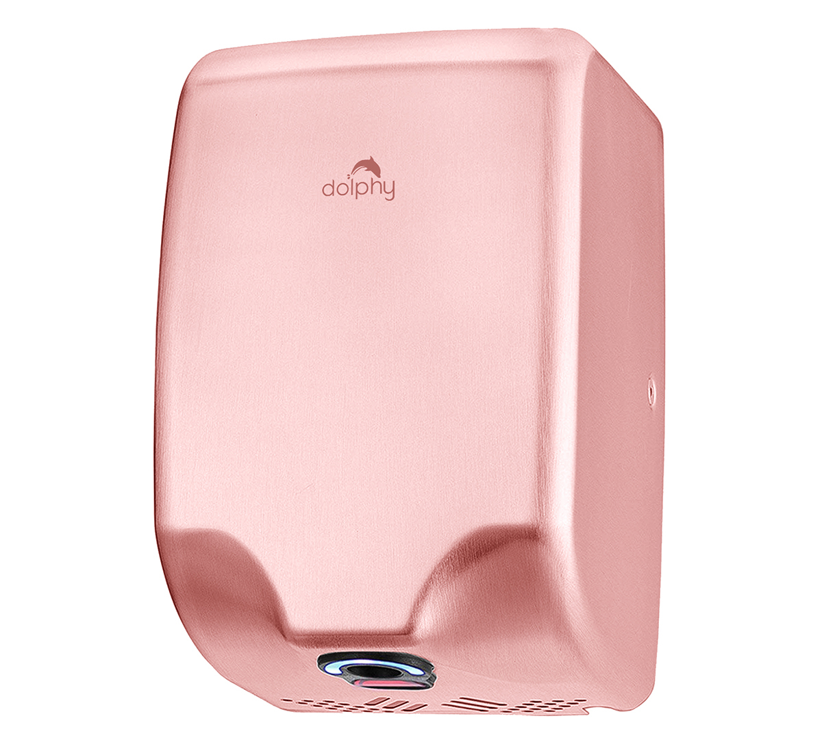 304 Stainless Steel Rose Gold Pvd Coated High Speed Hand Dryer
