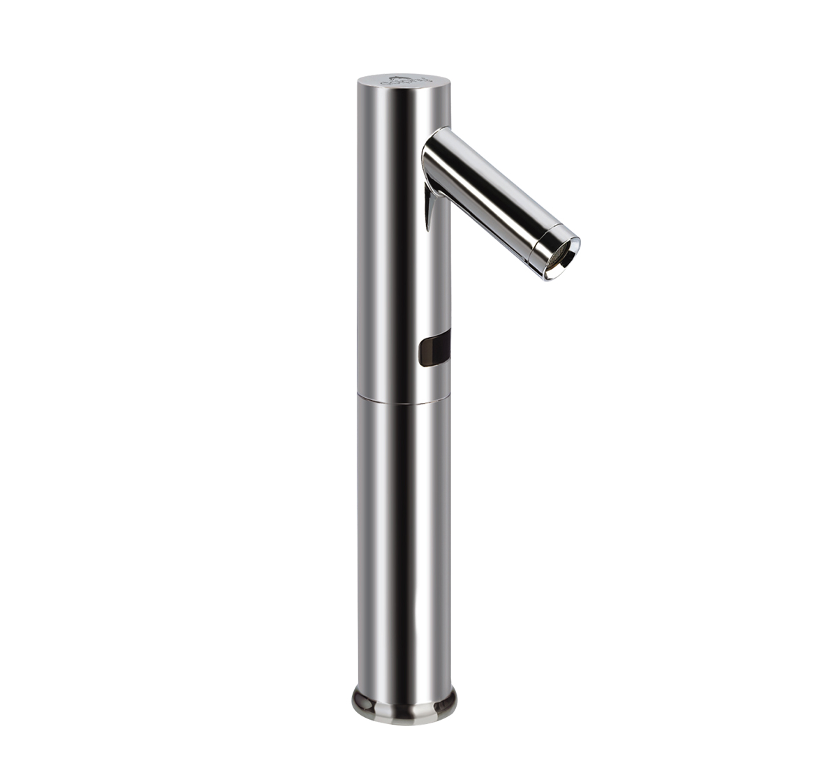 Silver chrome plated Sensor taps with infrared Sensor