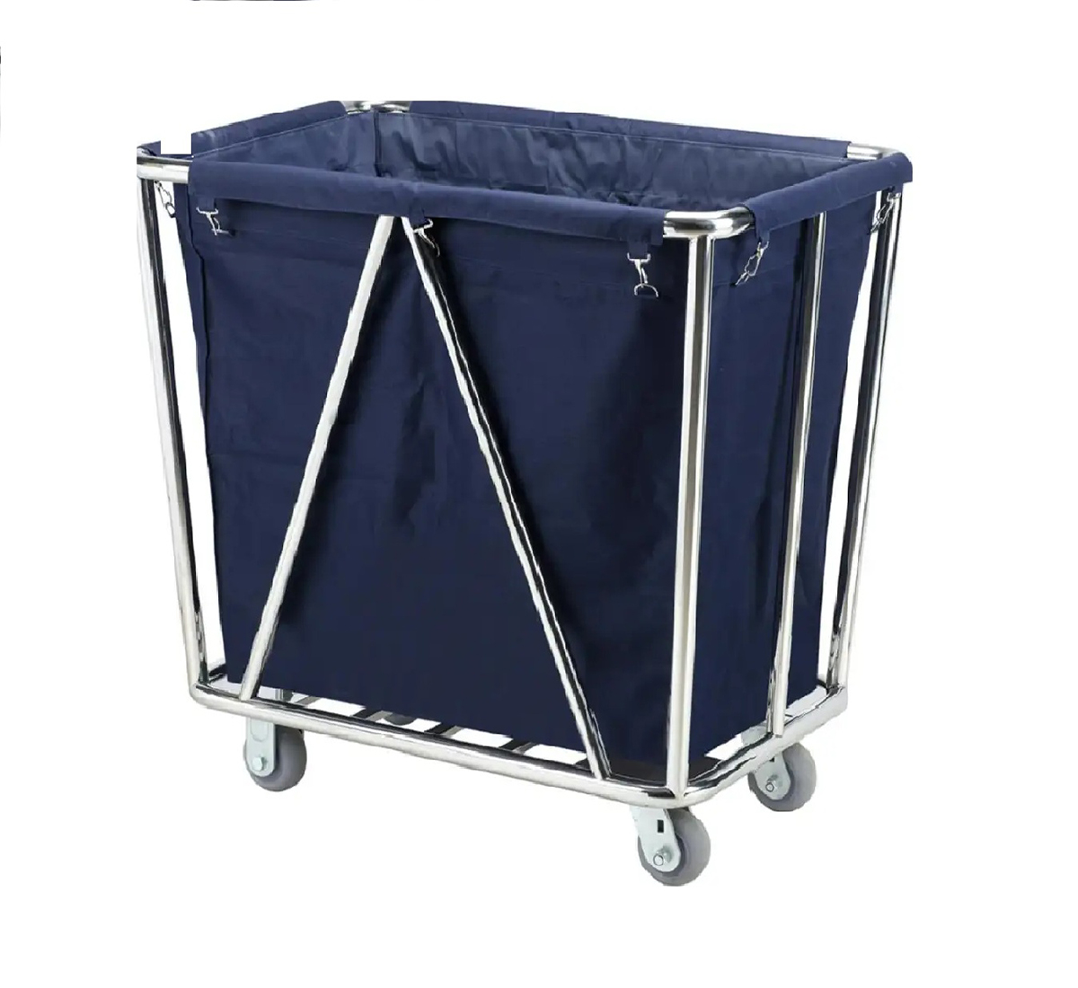 Blue linen Care Laundry Trolley
