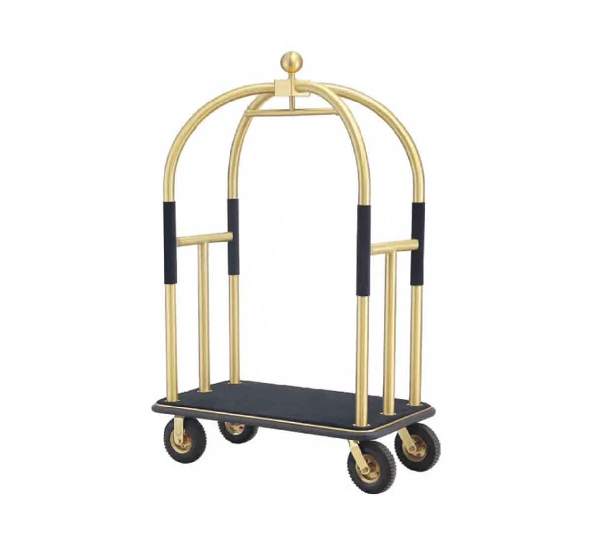 Champagne Gold Luggage Trolley