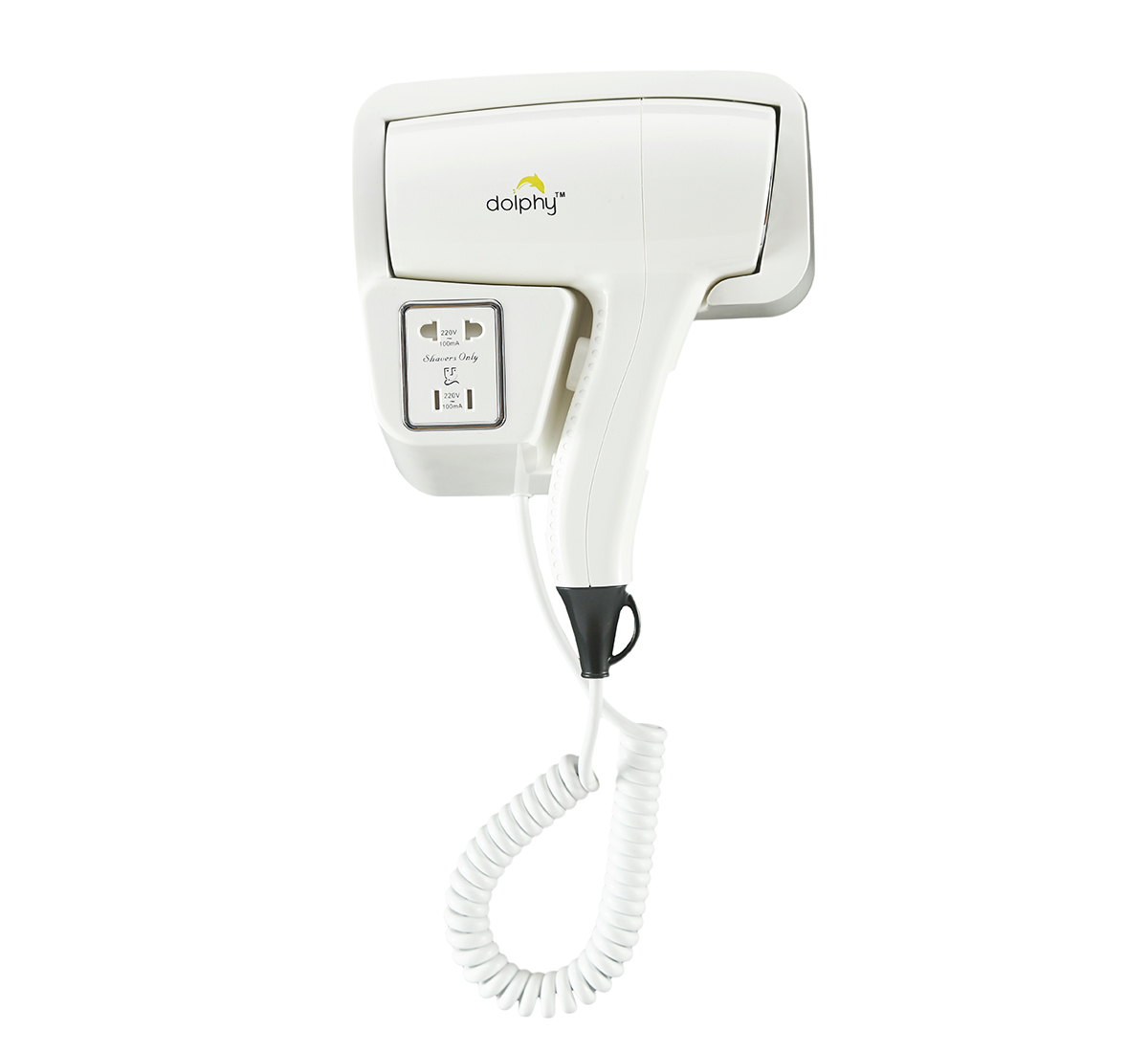 1200W Wall Mounted Hair dryer white