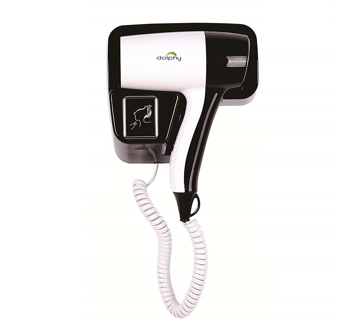 1200W White Hair Dryer Wall Mounted