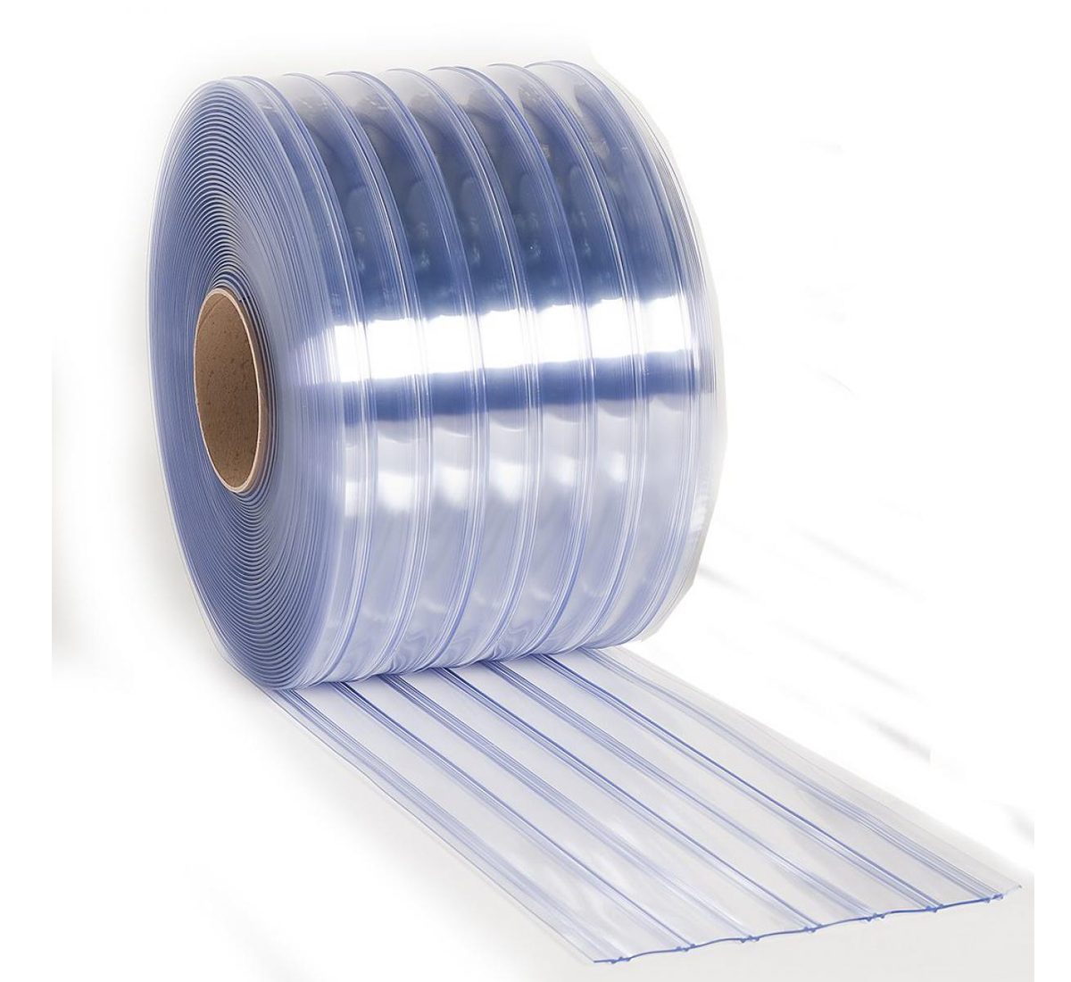 3 MM Transparent PVC Double Ribbed 50 mtr
